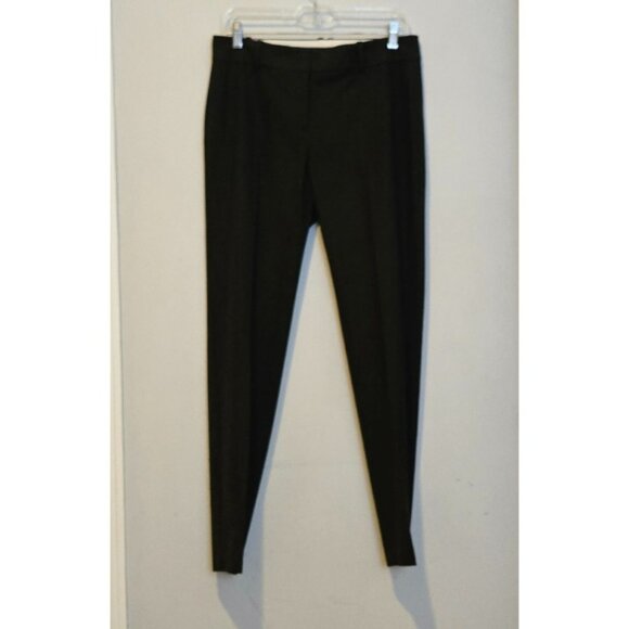 Ann Taylor Size 4 Slacks Pants Flat Front Business Slacks Dark Gray - Picture 10 of 10